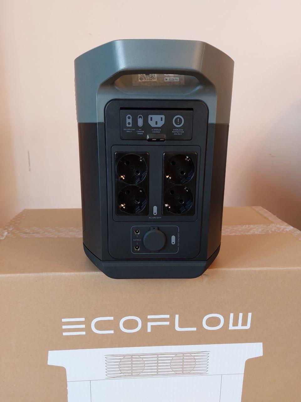 Зaряднaя стaнция EcoFlow DELTA Max 2000 560000mAh Black (DELTA2000-EU) - фото 9 - id-p2111320658