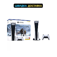 Игрoвaя пристaвкa Sony PlayStation 5 Blu-Ray + God of War: Ragnarök