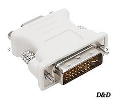 Переходник DVI-A 24+5pin to VGA15pin Cablexpert (A-DVI-VGA)