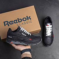 Подростковые демисезонные кроссовки Reebok для мальчиков, кожаные кроссовки для мальчика Рибок