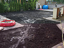 Завоз земли.