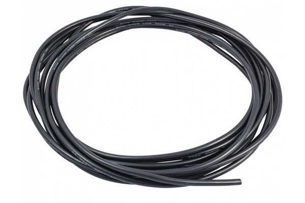 Провід 12 AWG силіконовий QianJia Чорний - 1 метр погонний
