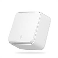 IP20 Вимикач зовнішній одноклавішний прохідний білий VIDEX BINERA