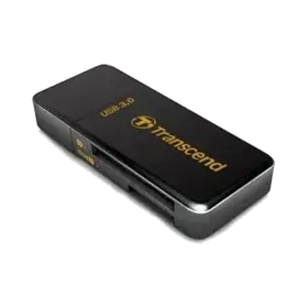 Transcend USB 3 1 Gen 1 microSD/SD Black Зчитувач