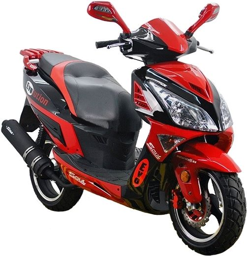 Скутер SPARTA Evolution 150сс (Storm V) спарта Червоний