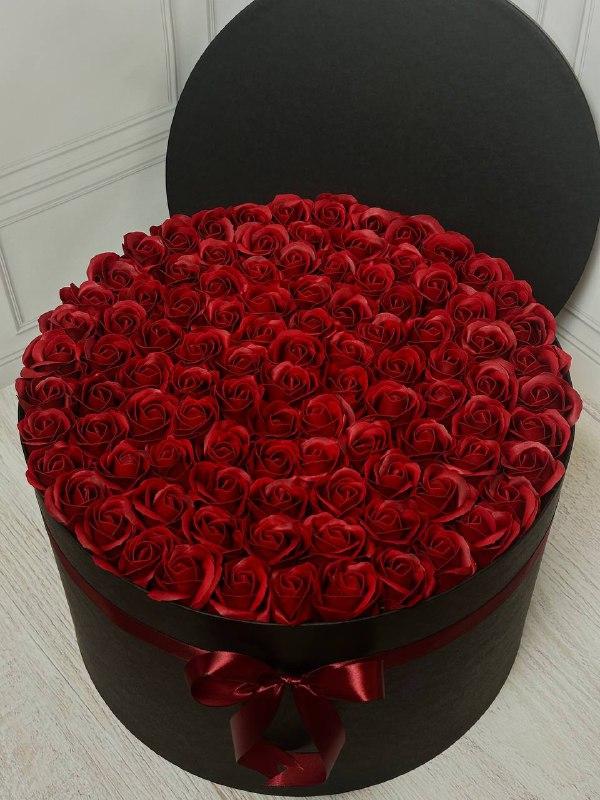 Букет із 101 троянди, 101 троянда, Подарунок дівчині, Подарунок на день народження, Подарунок дружині, Подарунок мамі, коханій