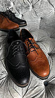 Чоловіче коричневе шкіряне взуття сезон весна — осінь Niagara_brand 1463, фото 10