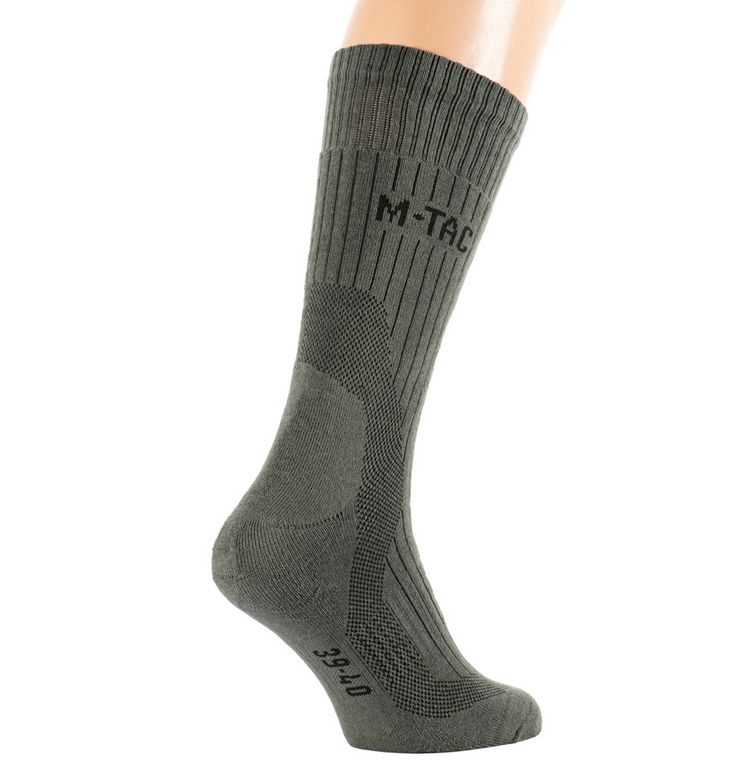Шкарпетки термоактивні M-TAC Coolmax 75% Long Black FL-2103-2