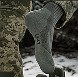 Шкарпетки термоактивні M-TAC Coolmax 75% Long Black FL-2103-2, фото 5