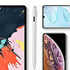 Універсальний стилус для телефону та планшета, Білий / Активний стилус-ручка для малювання, фото 6