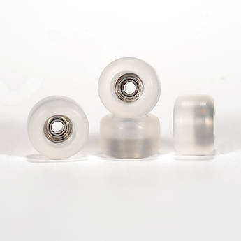 Колеса для фігерборда з підшипниками Just Skate Transparent
