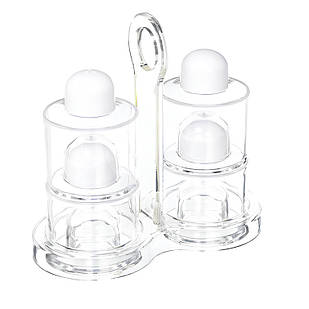 Набір для олії, оцту, перцю та солі Spice Jar Stack Dispenser Set