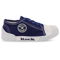 Кеди дитячі на шнурівці SP-Sport Rock 3984 розмір 31 Deep Blue-White