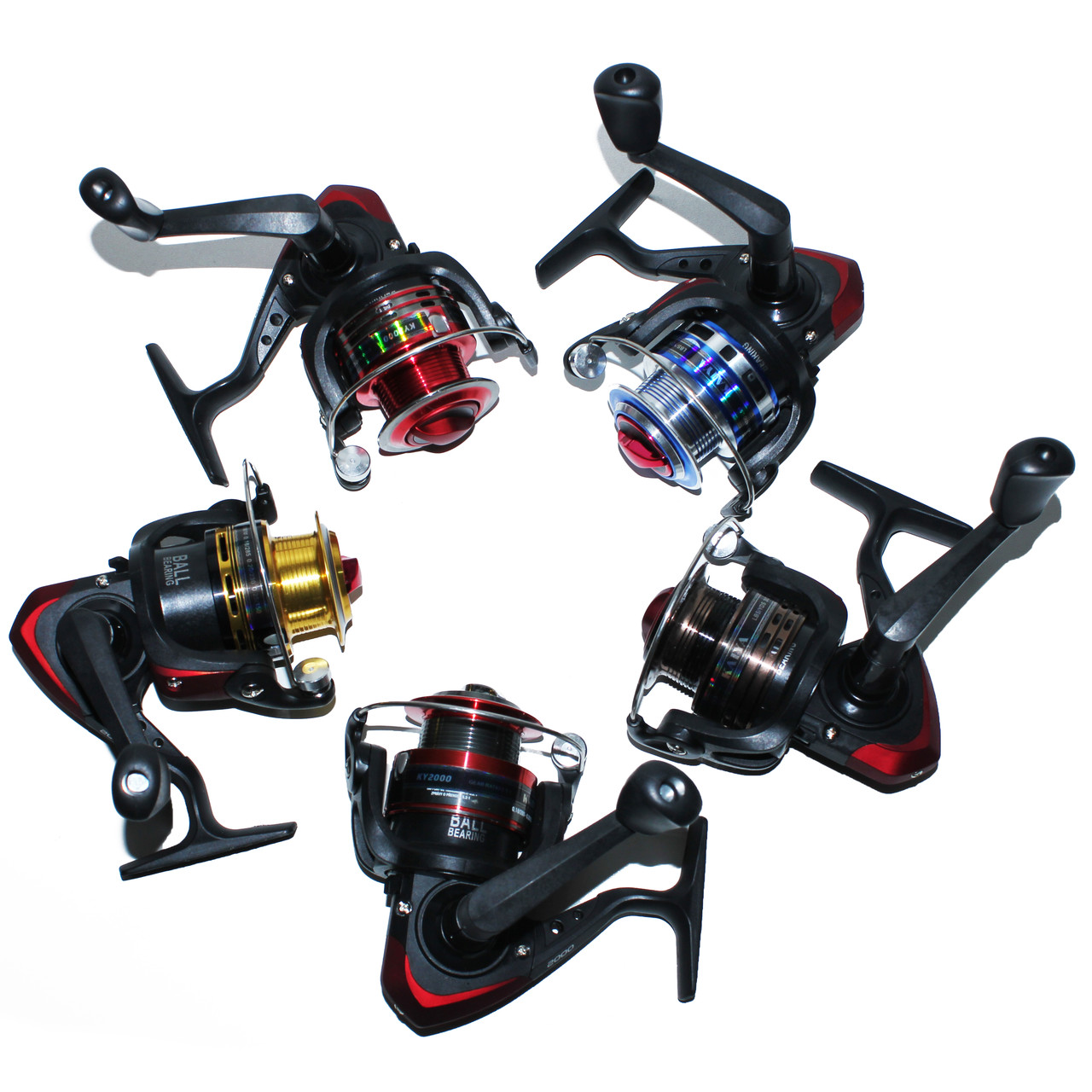Котушка KAIYA FD 2000 6+1 BB (алюмінієва шпуля) Акція Розпродаж
