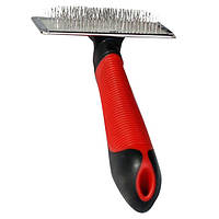 М'який слікер-пуходерка для собак, середній Flamingo Soft Slicker (1030217)