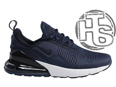 Чоловічі кросівки Nike Air Max 270 Flyknit Blue/White, фото 1