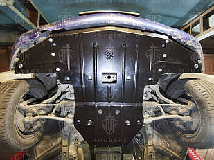 Захист радіатора та двигуна Mercedes CLK (W209) (2000-2005) /RWD/ {Рад, ДВС} КДМ