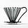 Пуровер Cafec Flower Dripper Tritan Black Cup4, фото 6