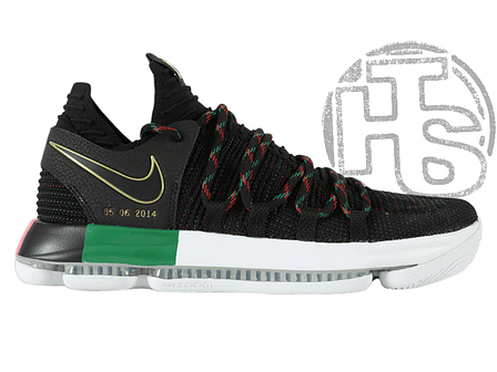 Чоловічі кросівки Nike Zoom KD 10 X BHM Black Multicolor AA4197-003, фото 1