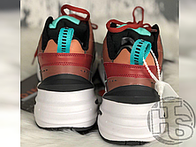 Чоловічі кросівки Nike M2K Tekno Mahogany Mink/Black-Burnt Orange AO3108-200, фото 3