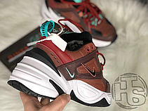 Чоловічі кросівки Nike M2K Tekno Mahogany Mink/Black-Burnt Orange AO3108-200, фото 5