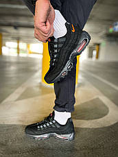 Чоловічі кросівки Nike Air Max 95 Black Orange DJ6884-001, фото 4