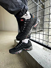Чоловічі кросівки Nike Air Max 95 Black Orange DJ6884-001, фото 5