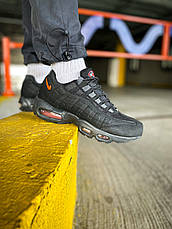 Чоловічі кросівки Nike Air Max 95 Black Orange DJ6884-001, фото 6