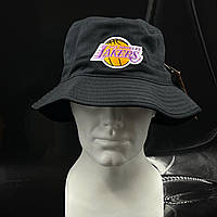 Оригинальная черная панама Mitchell & Ness Los Angeles Lakers Black Bucket