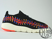 Чоловічі кросівки Nike Air Footscape Woven Black Rainbow 874892-003, фото 3