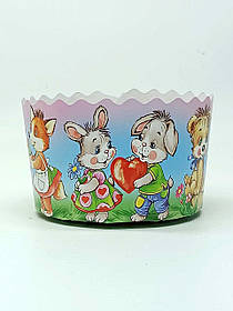 Паперова форма "Дитяча" для випічки паски 130Х85 мм 00053130-5