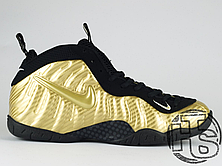 Чоловічі кросівки Nike Air Foamposite Pro Metallic Gold/Black 624041-701, фото 3