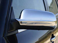 Накладки на зеркала (2 шт, Хром) Хромированный пластик для Volkswagen Bora 1998-2004 годов от PR
