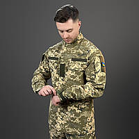Китель армейский rip stop мужской тактический весенний летний пиксель куртка мужская тактическая рип стоп