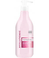 Відновлюючий шампунь для ламкого та пошкодженого волосся UNIC Hyaluronic Keratin Regenerating Shampoo, 500 мл