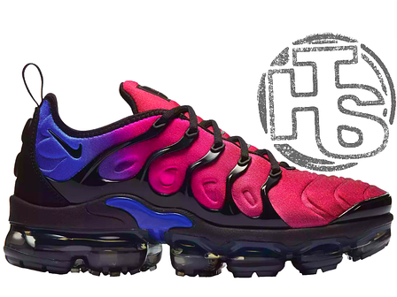 Чоловічі кросівки Nike Air VaporMax Plus Black/Team Red/Hyper Violet AO4550-001, фото 1