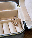 Срібна каблучка мінімалізм позолочена "Фуксія" Модні каблучки жіночі зі срібла 925 проби, фото 2