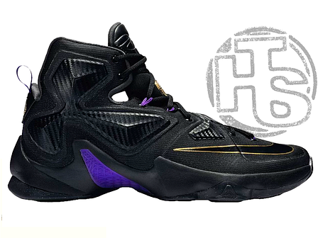 Чоловічі кросівки Nike LeBron XIII 13 Pot Of Gold Black/Hyper Purple 807219-007, фото 1