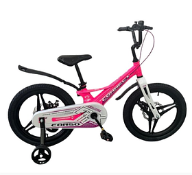 Велосипед двоколісний дитячий "CONNECT" Corso 18" (магнієва рама, литі диски, 75% складання) MG-18820