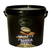 Кварц-грунт QUARTZ PRIMER Nero 5л, Elf Decor