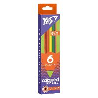 Цветные карандаши 6цв. Erudite Yes 290641