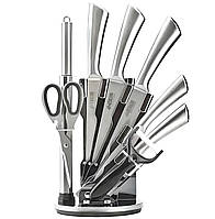 Набор кухонных ножей Benson BN-415 на подставке 9 предметов