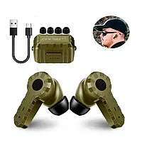 Тактичні активні навушники беруші для стрільби ARM NEXT Активні Військові