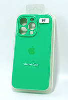 Чехол для телефона iPhone 13ProMax Silicone Case original FULL Camera №57 grass (4you)