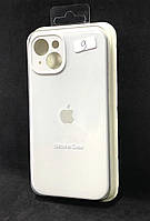 Чехол для телефона iPhone 14Plus Silicon Case original FULL Camera №9 White (4you)