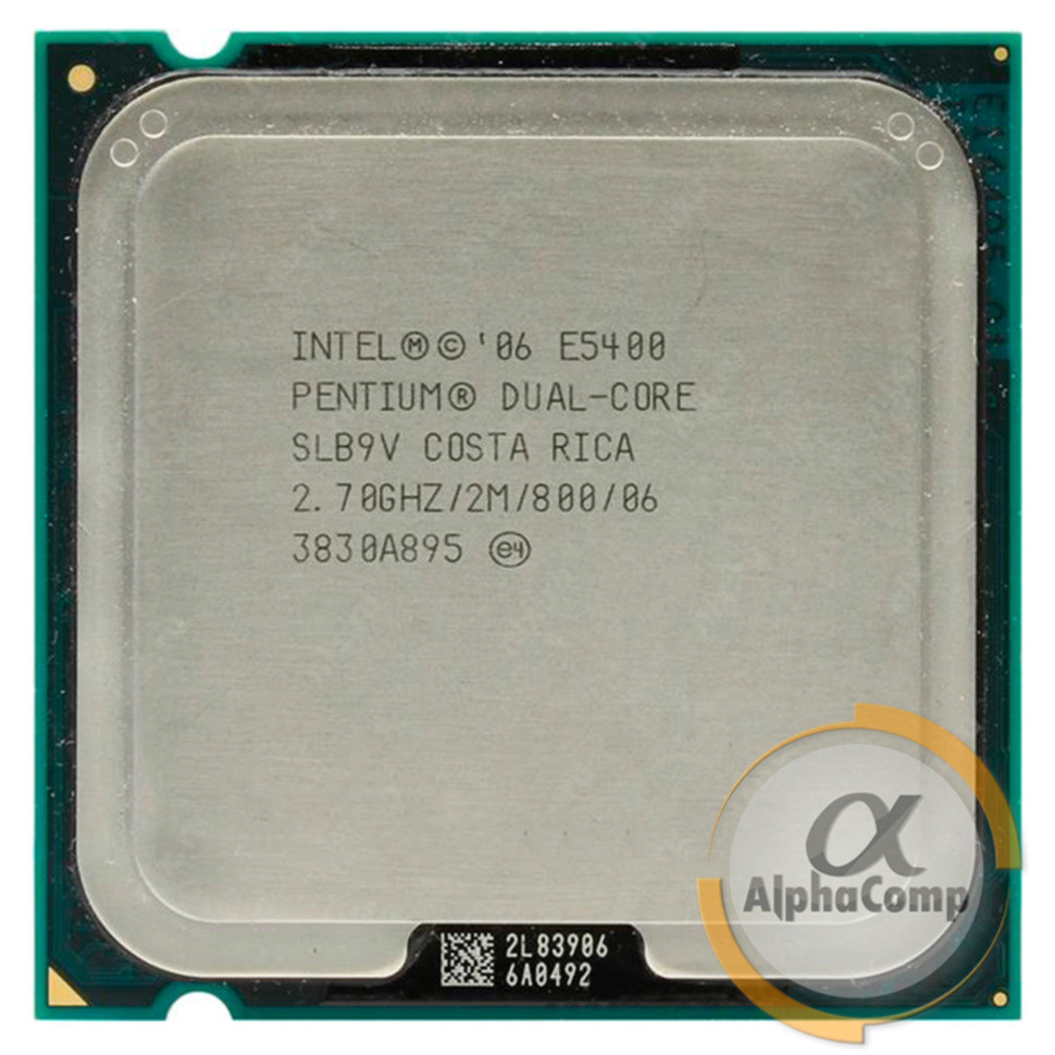 Процессор Intel Pentium Dual Core E5400 (2×2.70GHz 2Mb 775) БУ (ID ...