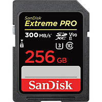 Карта пам'яті SanDisk 256 GB SDXC UHS-II U3 V90 Extreme PRO (SDSDXDK-256G-GN4IN)