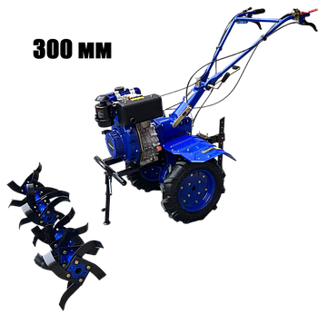 Дизельний культиватор 1050, колеса 10" Forte 300 мм, 6 к.с, 3,6 л