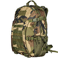 Рюкзак тактический полевой износостойкий для силовых структур AOKALI Y003 20-35L Camouflage Green KU-22