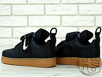 Чоловічі кросівки Nike Air Force 1 Utility Black Gum AO1531-002, фото 5